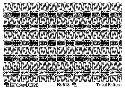 Worktribe Pattern flexiStamp Tribal Pattern
