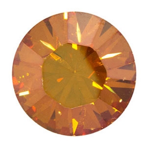 Swarovski Light Smoked Topaz, 2mm round, 24 pc