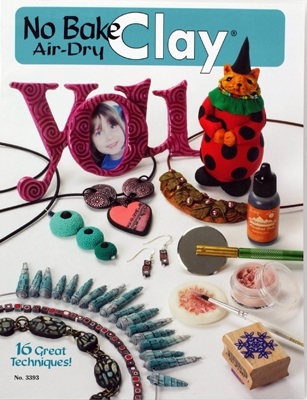 no bake air dry clay book